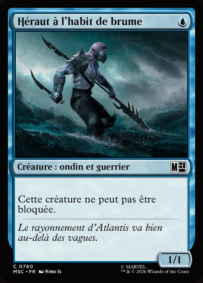 Héraut à l'habit de brume