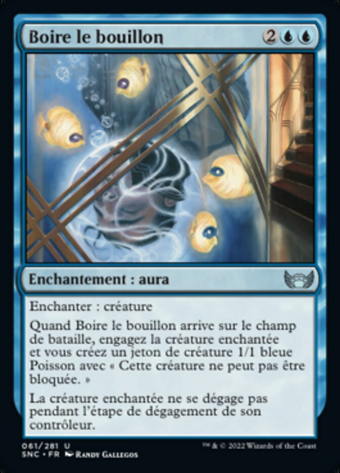 Boire le bouillon