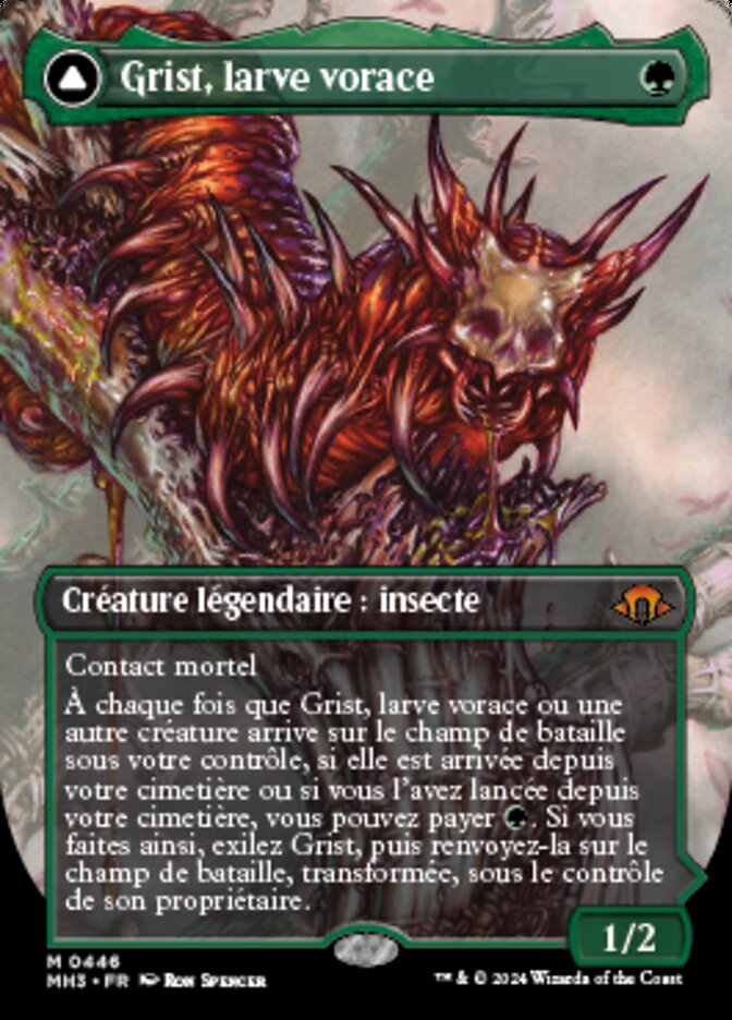 Grist, larve vorace
