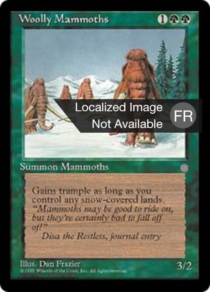 Mammouths laineux