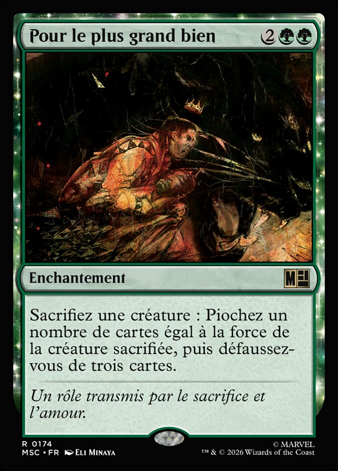 Pour le plus grand bien