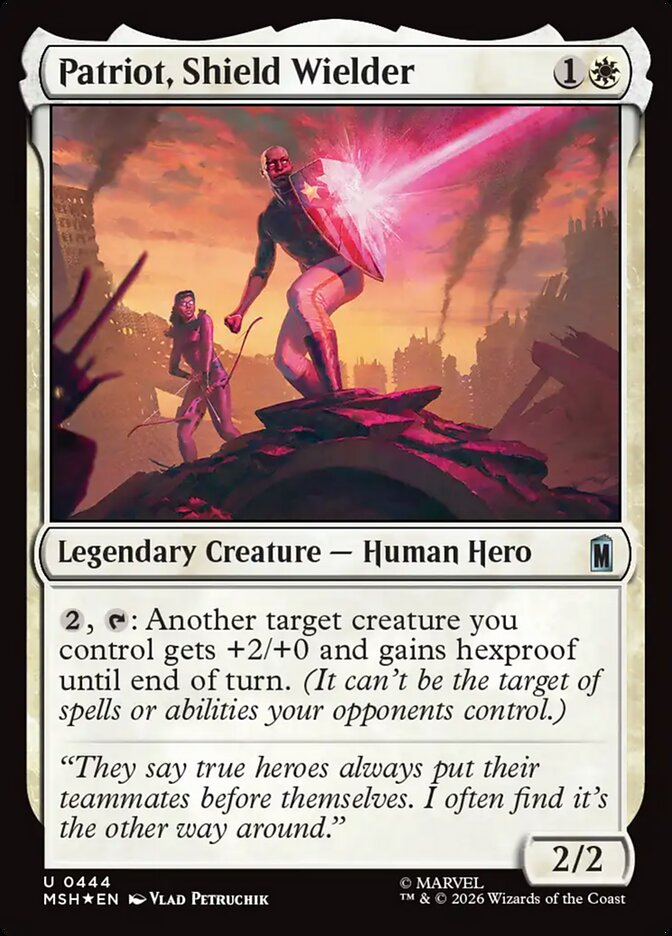 Patriot, Shield Wielder
