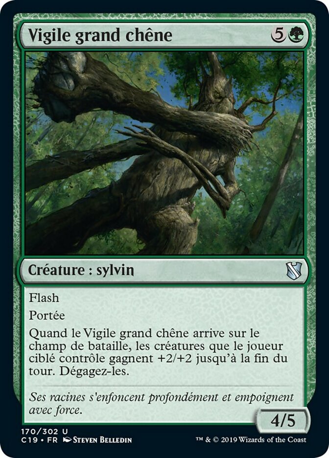 Vigile grand chêne
