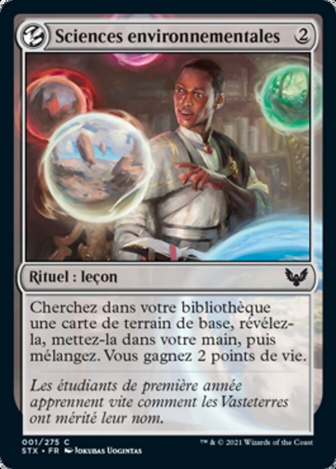 Sciences environnementales