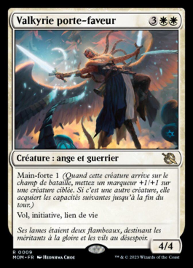 Valkyrie porte-faveur