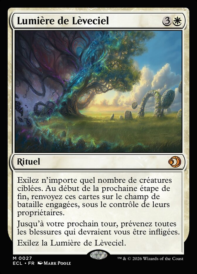 Lumière de Lèveciel
