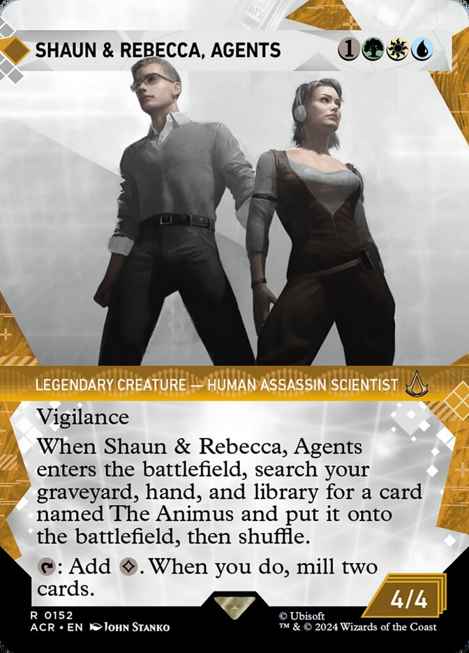 Shaun &amp; Rebecca, Agents