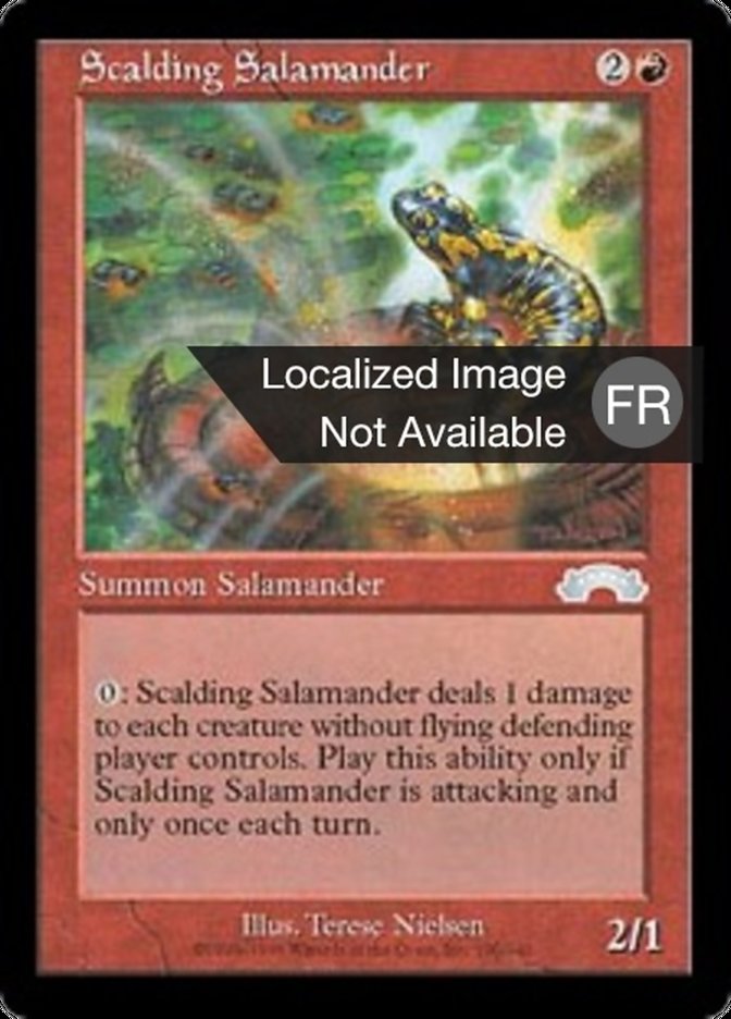 Salamandre brûlante