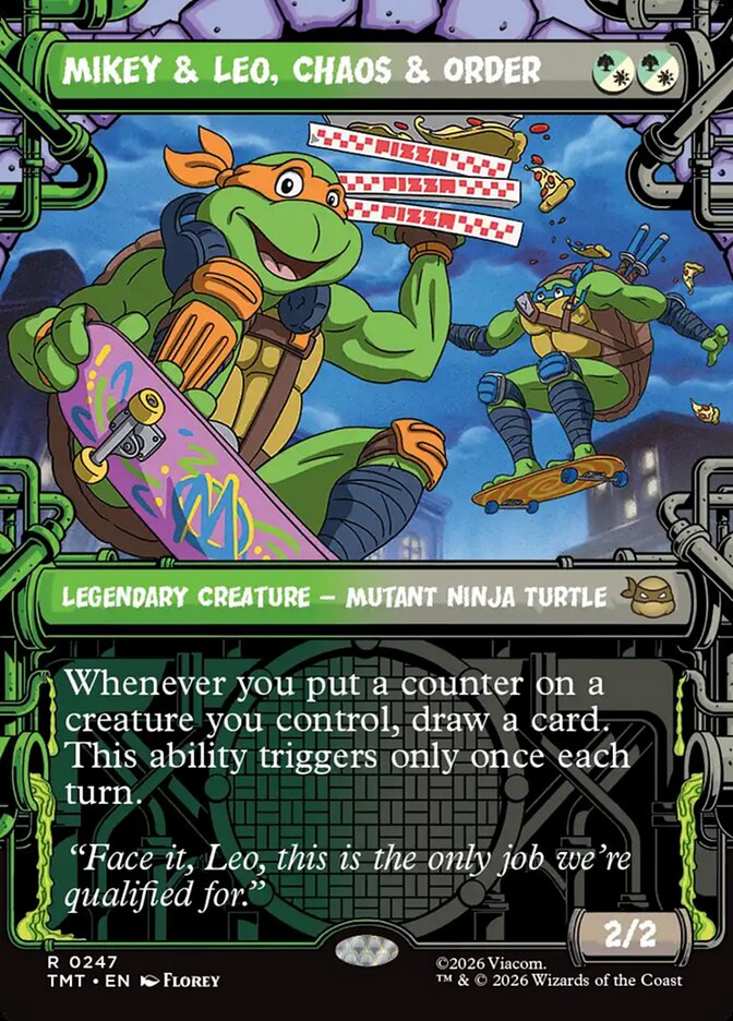 Mikey &amp; Leo, Chaos &amp; Order