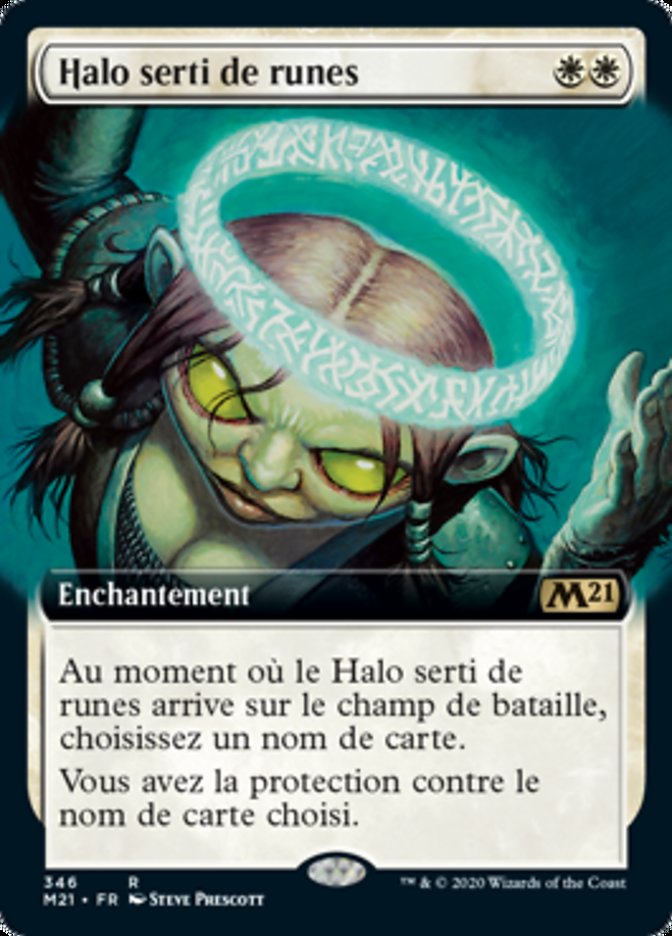 Halo serti de runes