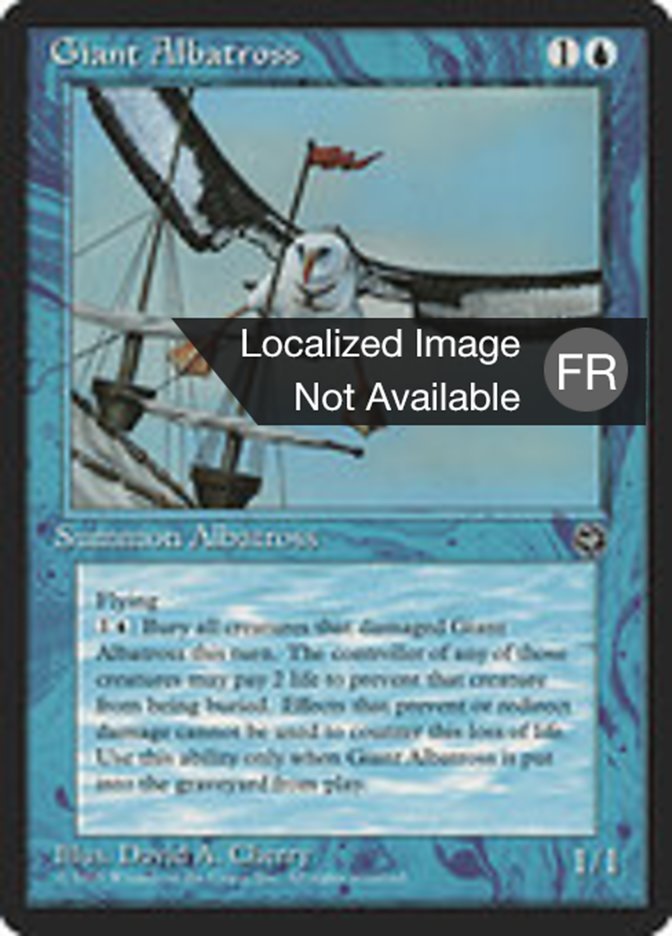 Albatros géant