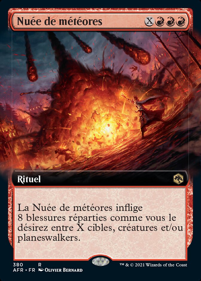 Nuée de météores