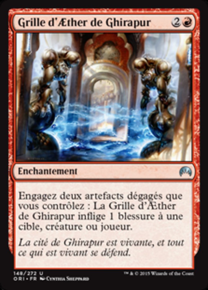Grille d'Aether de Ghirapur