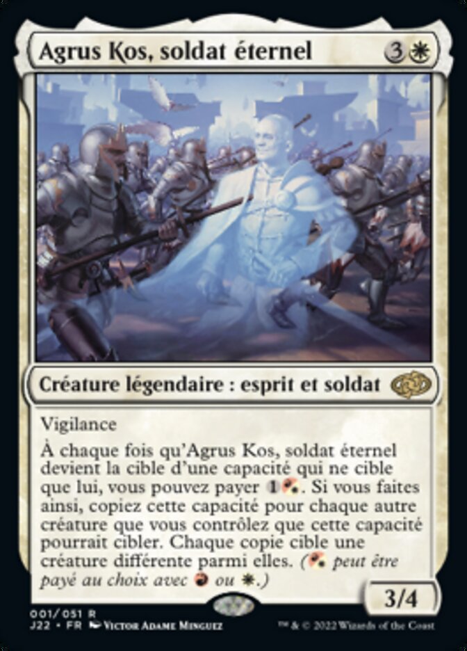 Agrus Kos, soldat éternel