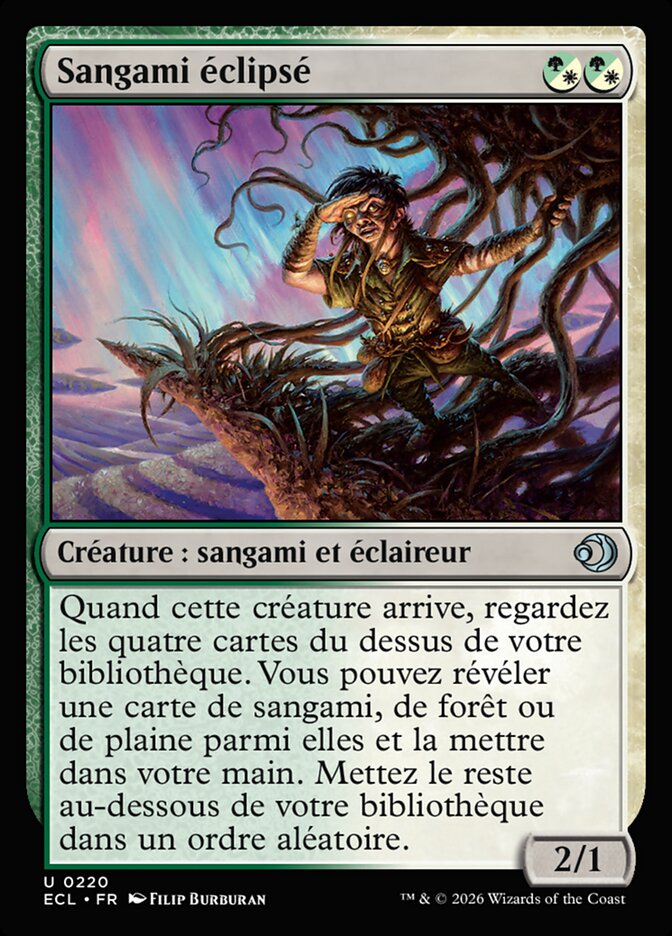 Sangami éclipsé
