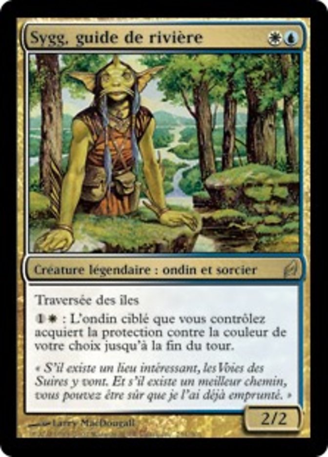 Sygg, guide de rivière