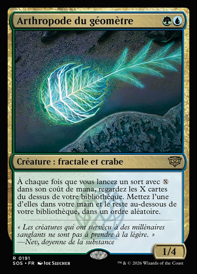 Arthropode du géomètre