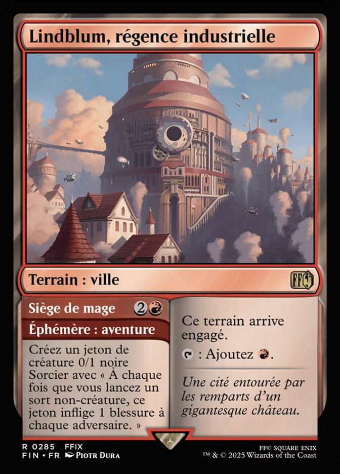 Lindblum, régence industrielle