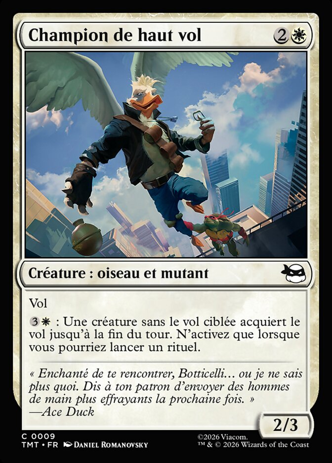Champion de haut vol