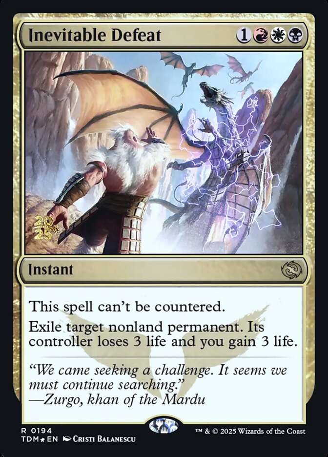 Inevitable Defeat