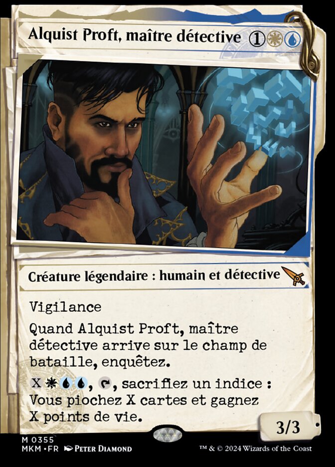 Alquist Proft, maître détective
