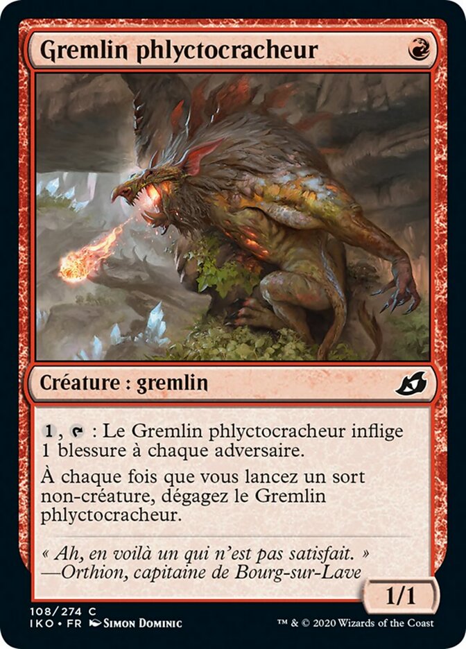 Gremlin phlyctocracheur