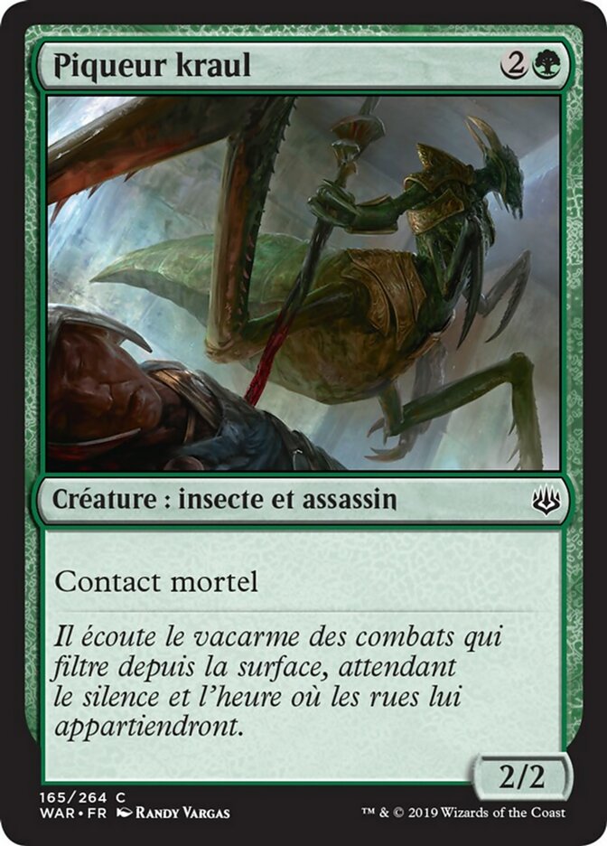 Piqueur kraul