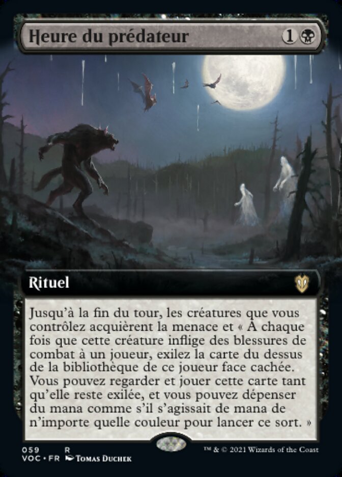 Heure du prédateur