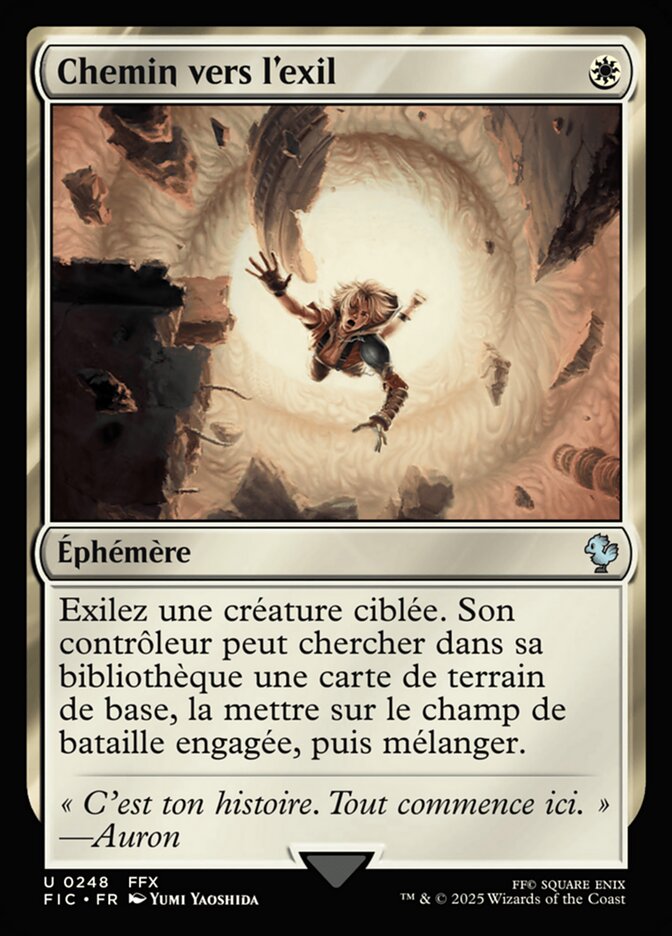 Chemin vers l'exil