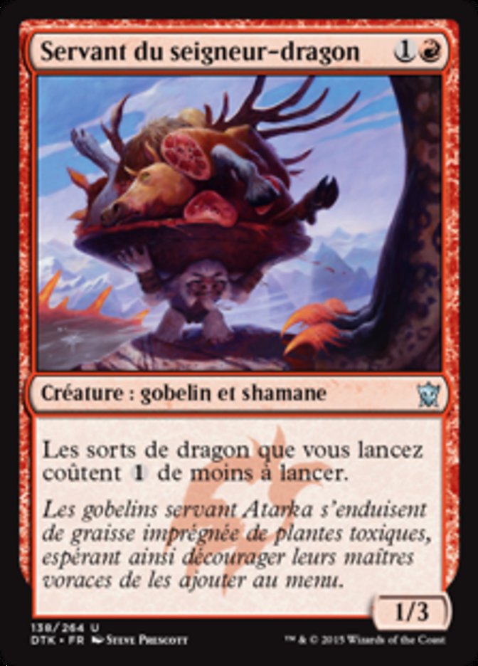 Servant du seigneur-dragon