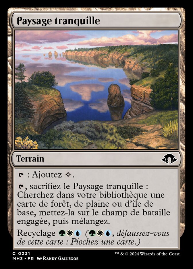 Paysage tranquille