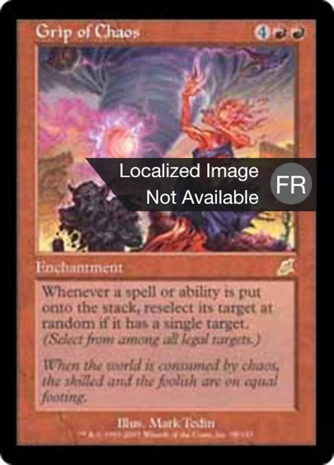 Poigne du chaos