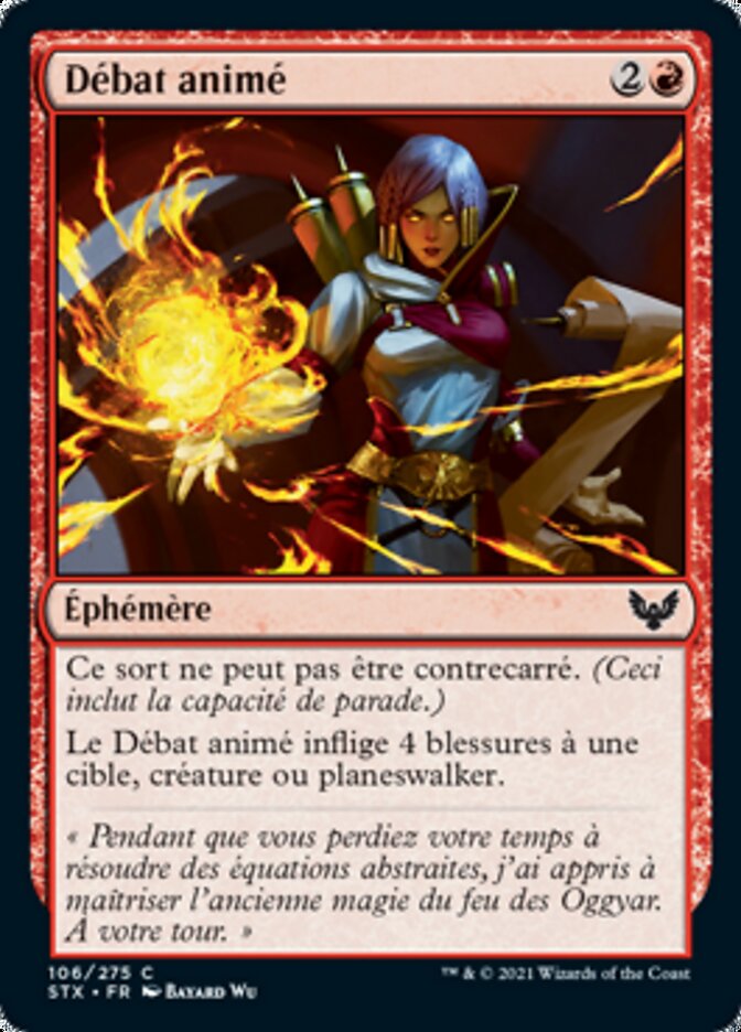 Débat animé
