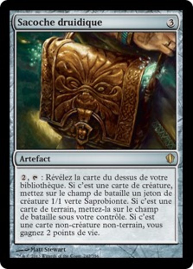 Sacoche druidique