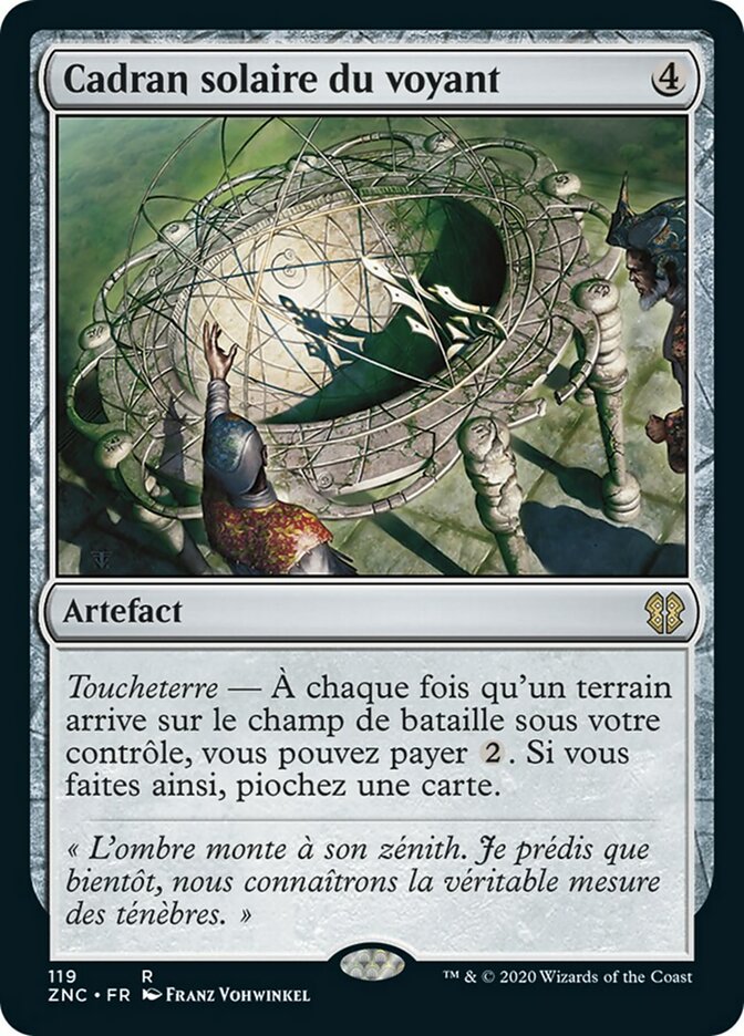 Cadran solaire du voyant