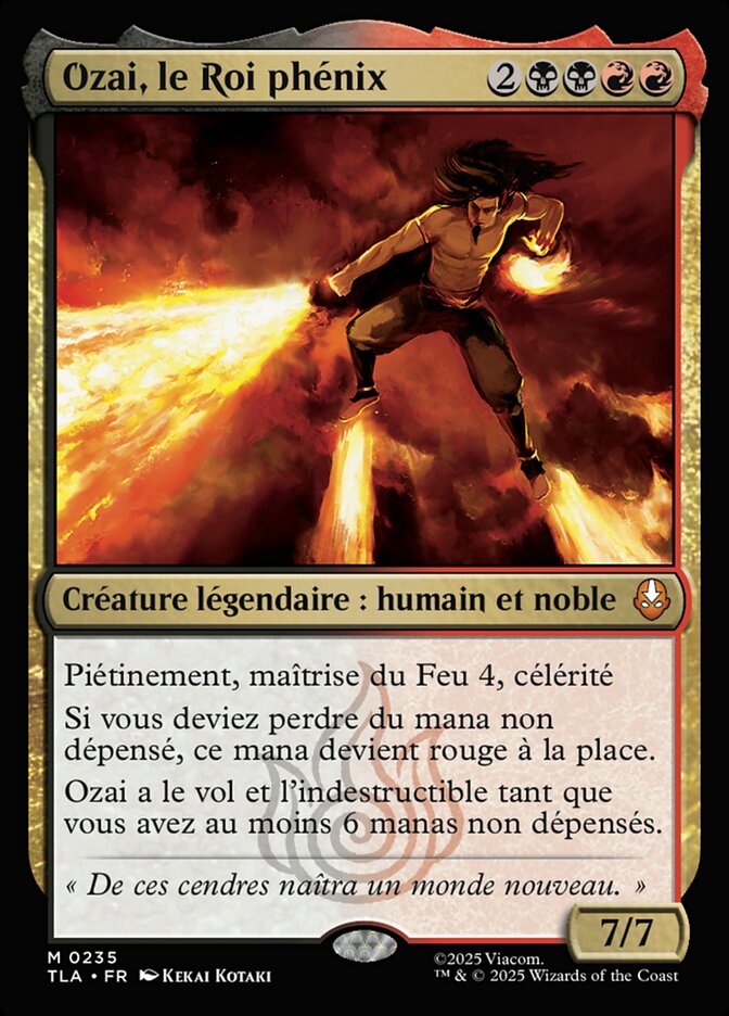 Ozai, le Roi phénix