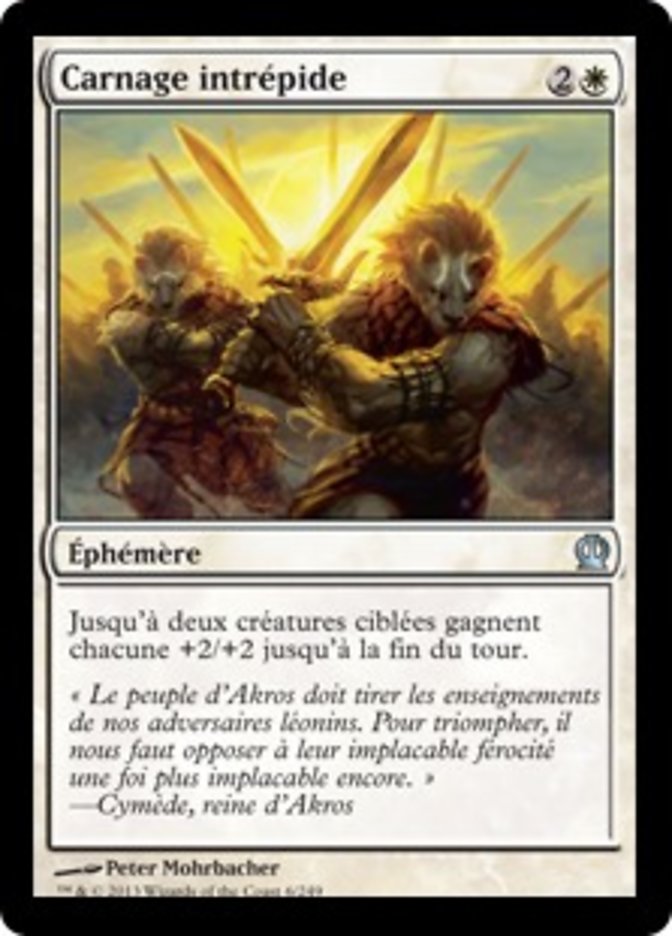 Carnage intrépide