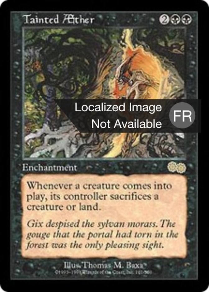 Aether souille