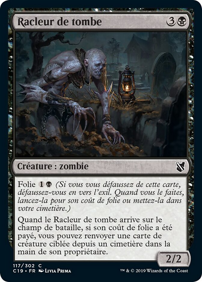 Racleur de tombe