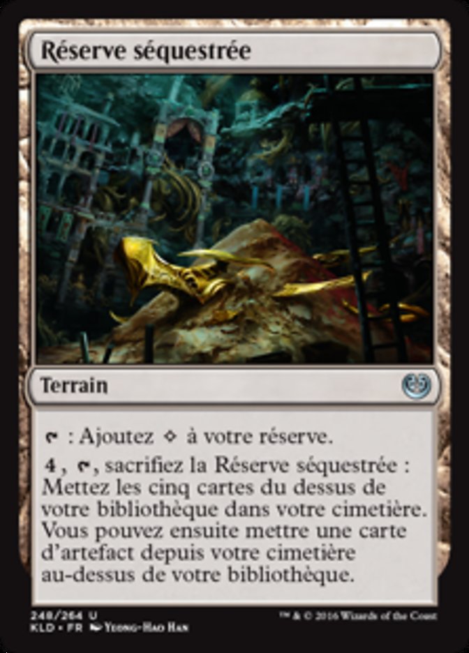 Réserve séquestrée