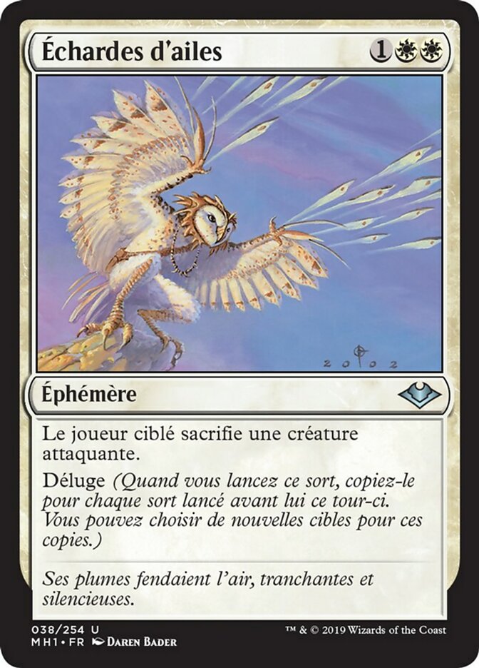 Échardes d'ailes