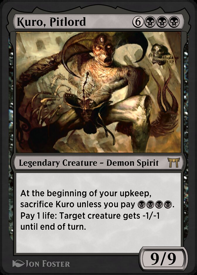 Kuro, Pitlord