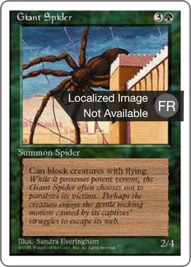 Araignée géante