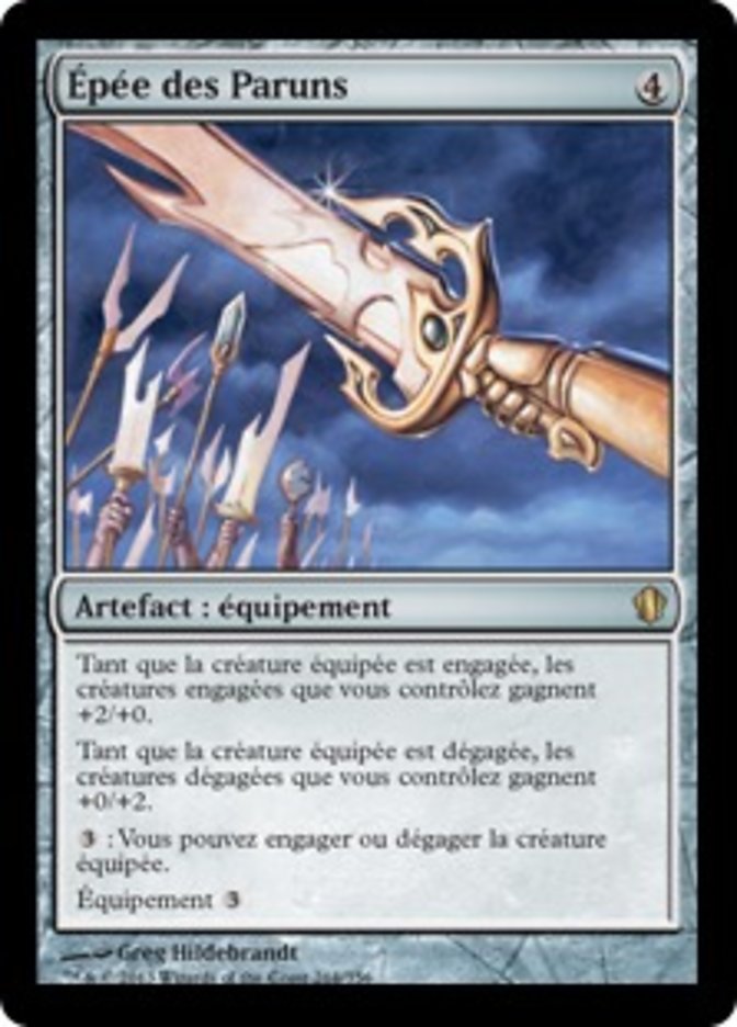 Épée des Paruns