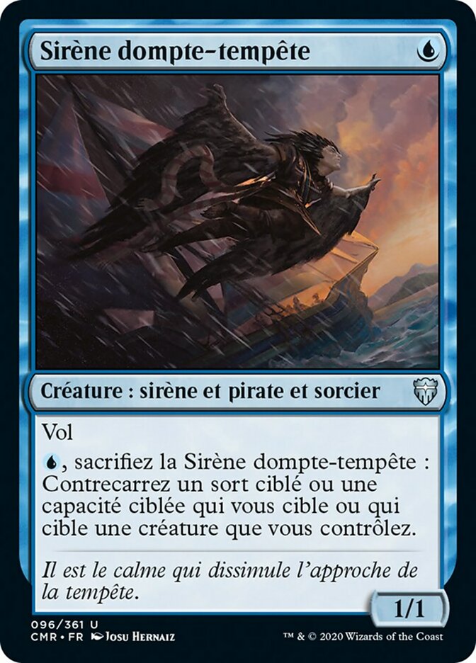 Sirène dompte-tempête