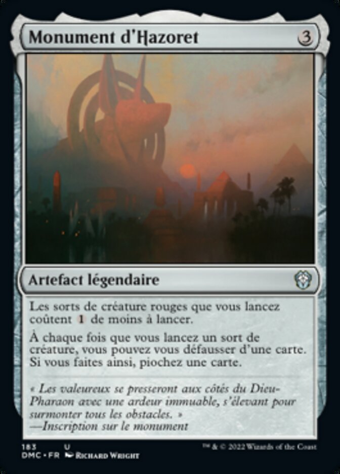 Monument d'Hazoret