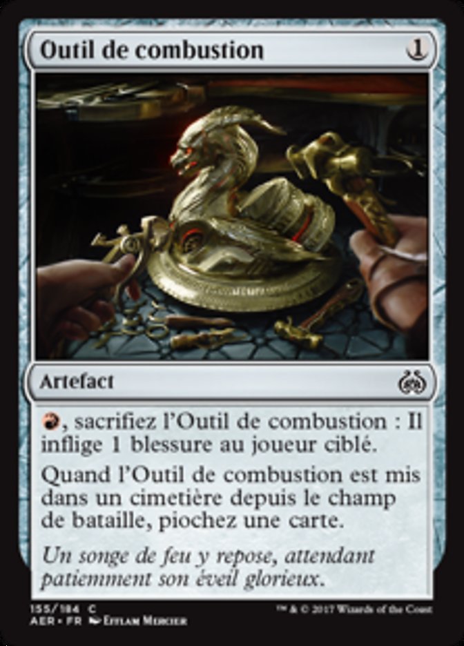 Outil de combustion
