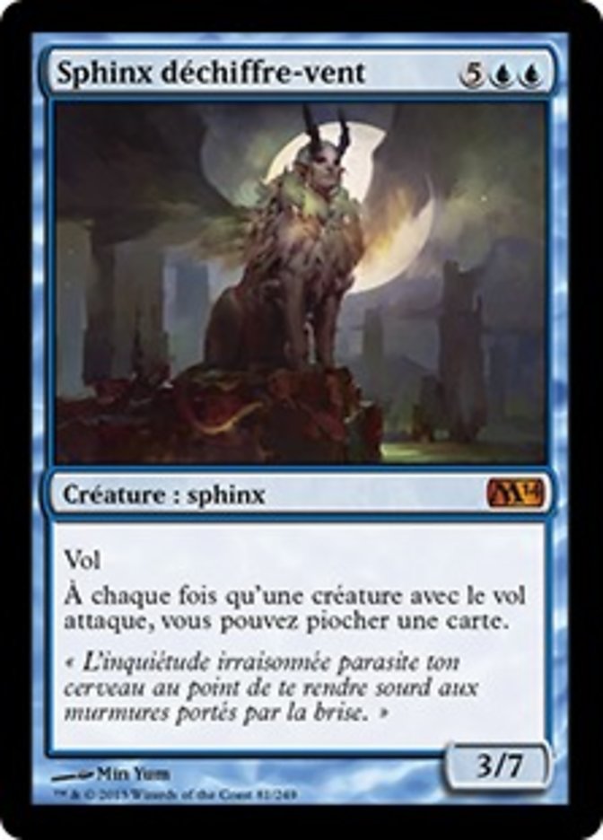 Sphinx déchiffre-vent