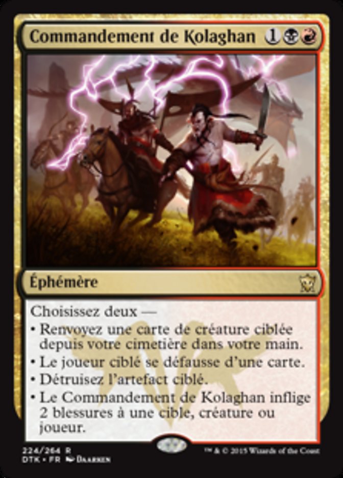 Commandement de Kolaghan
