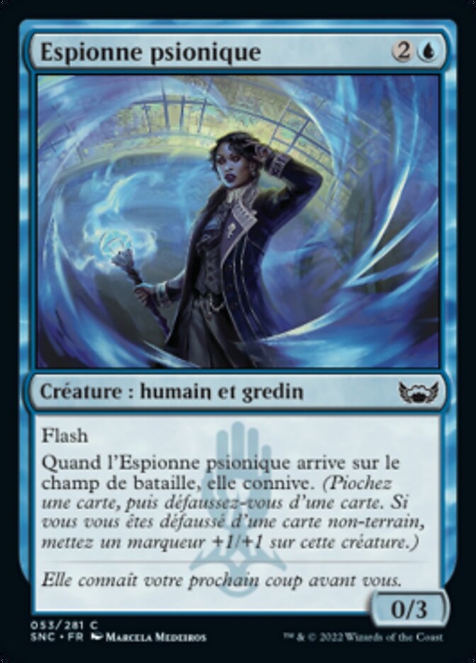 Espionne psionique